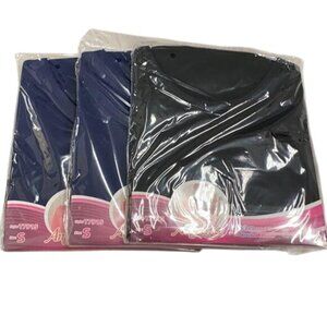 Angelina Bundle Of Three Cozy Long Sleeve Tees Fleece Lined